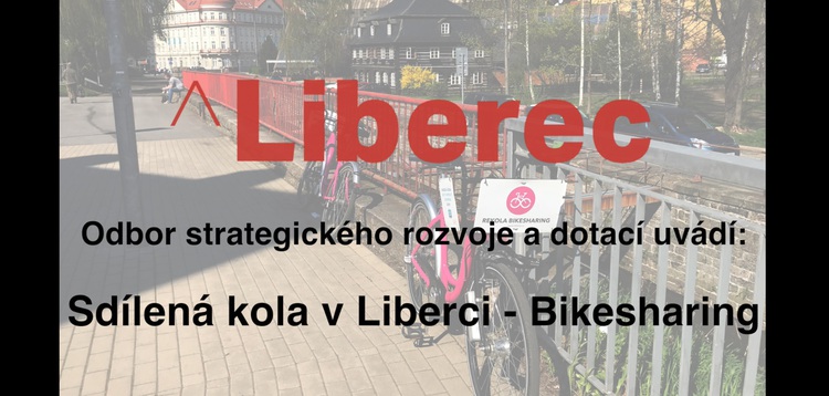 Sdílená kola v Liberci - Bikesharing